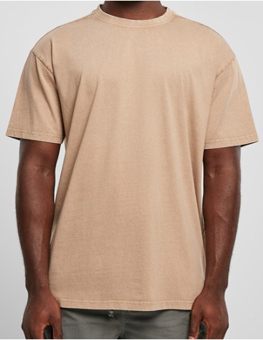 BUI-BY189-Acid Washed Heavy Oversize Tee